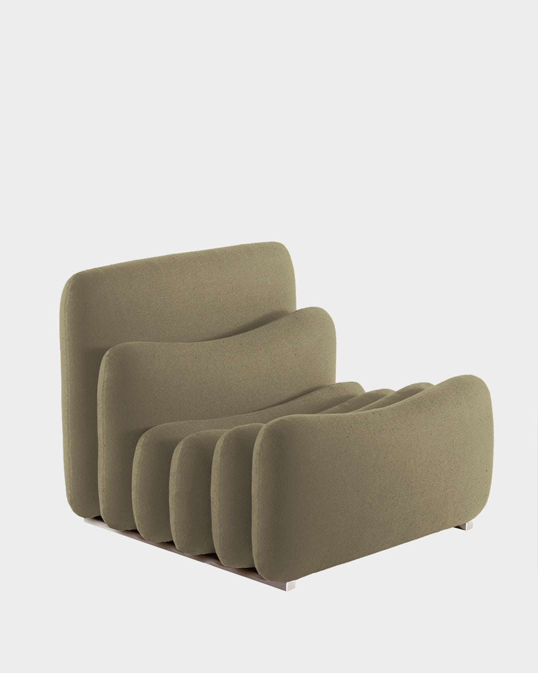 Additional System Ottoman by Joe Colombo for Tacchini