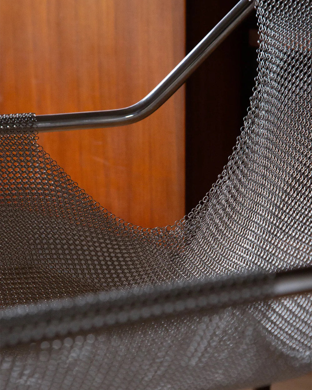 Paulistano Mesh Arm Chair by Paulo Mendes da Rocha for OBJEKTO