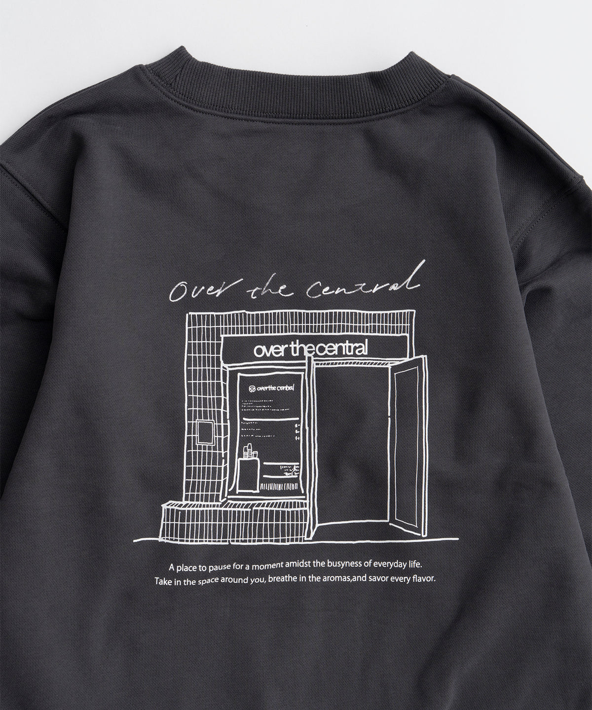 Hand-Drawn Graphic Sweatshirt