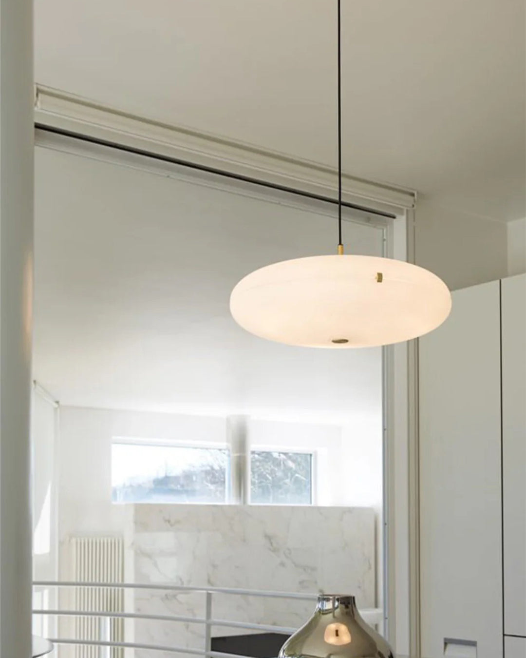 Luna Suspension Lamp by Gio Ponti for TATO