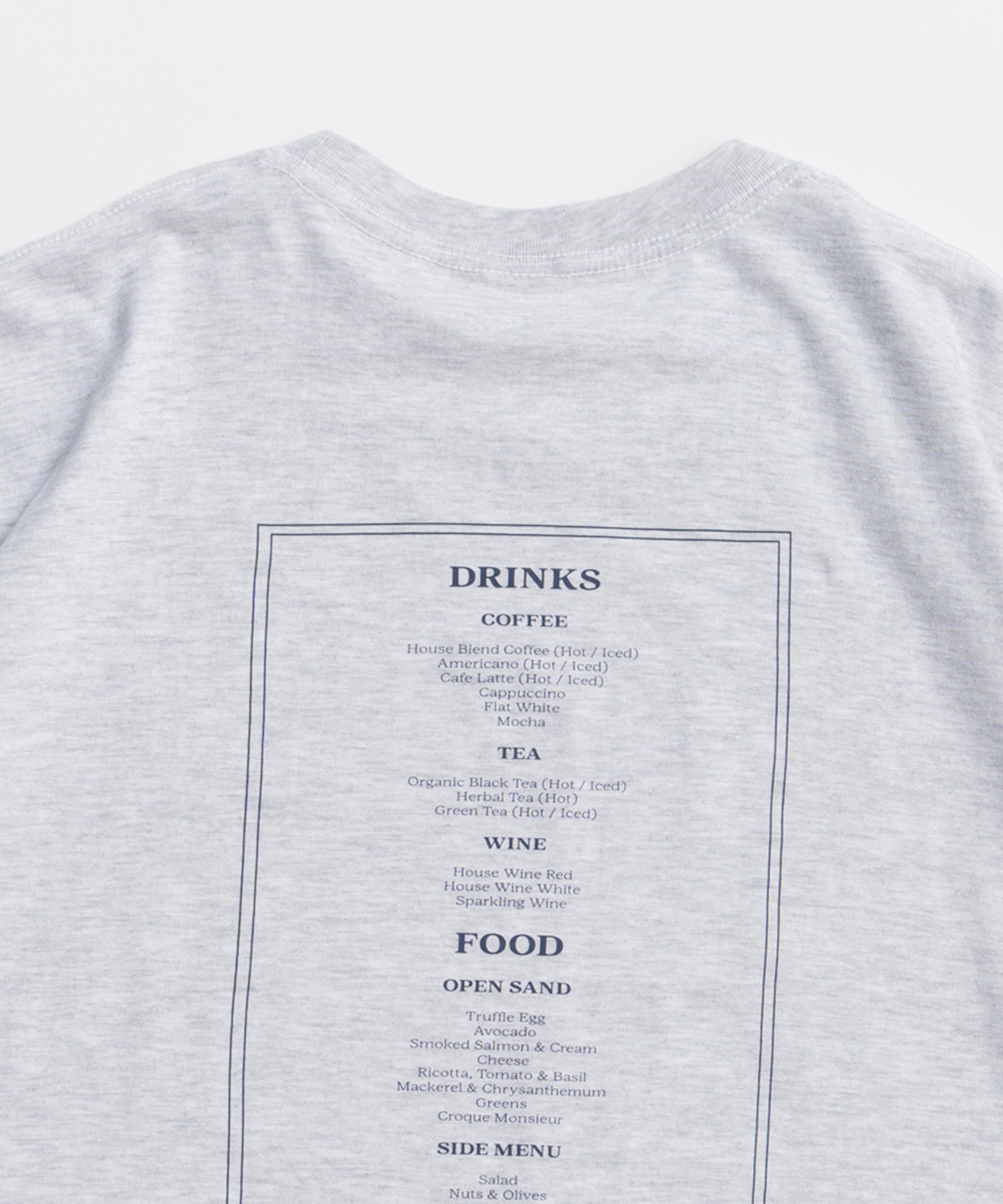 Menu T-Shirt