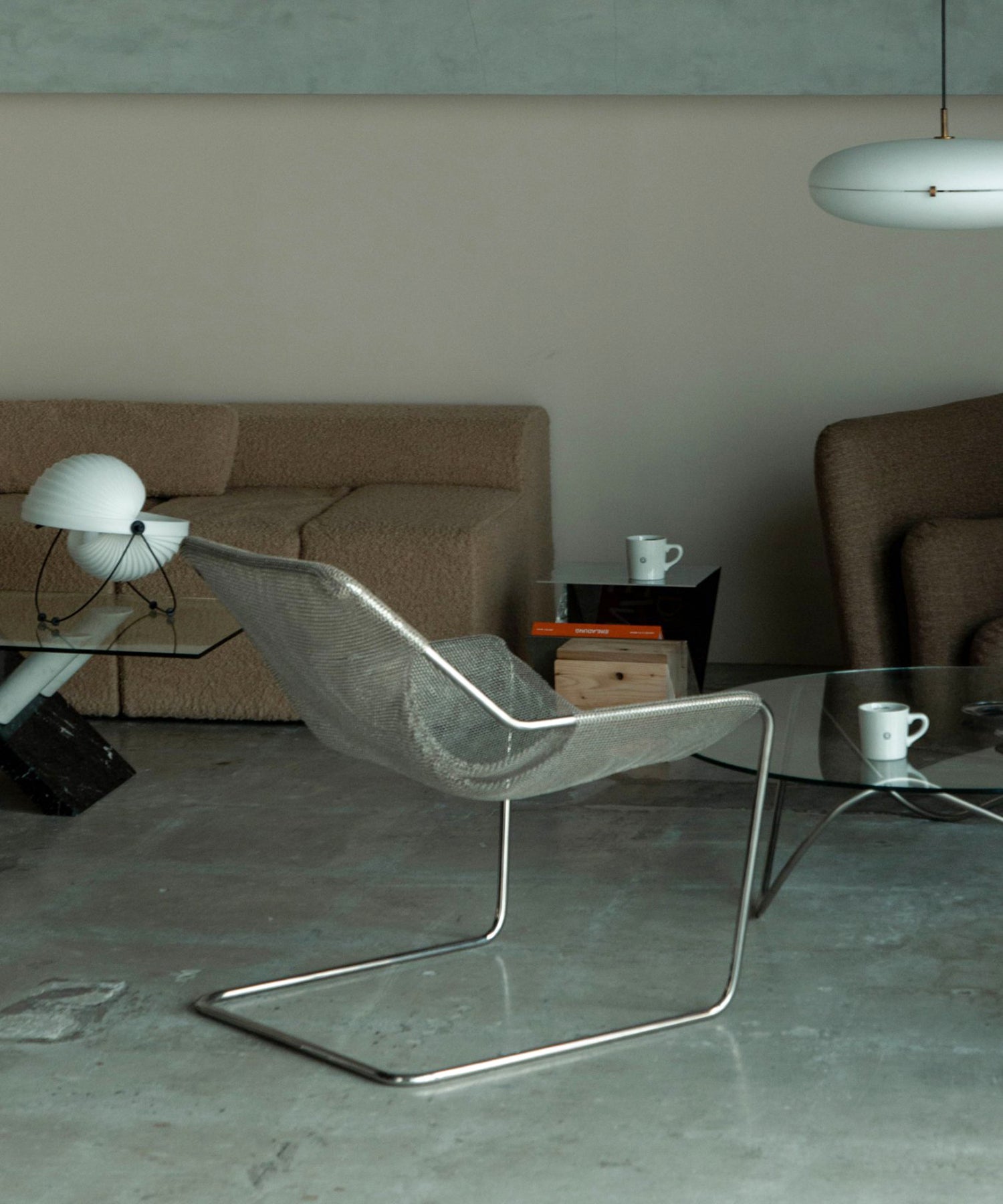 Paulistano Mesh Arm Chair by Paulo Mendes da Rocha for OBJEKTO