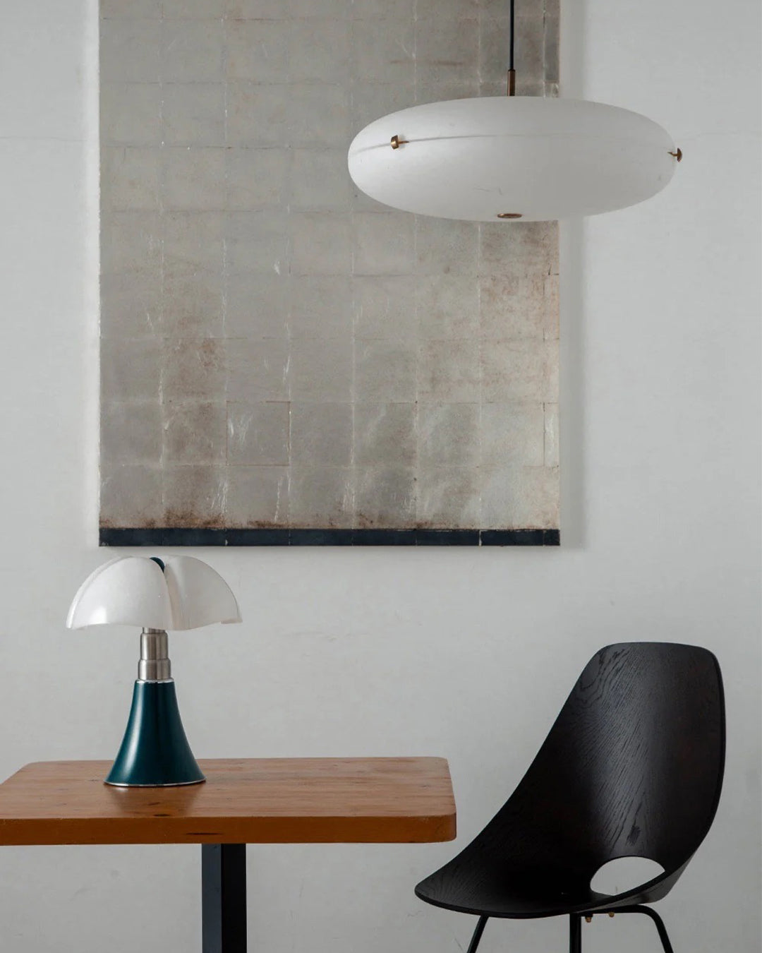 Luna Suspension Lamp by Gio Ponti for TATO