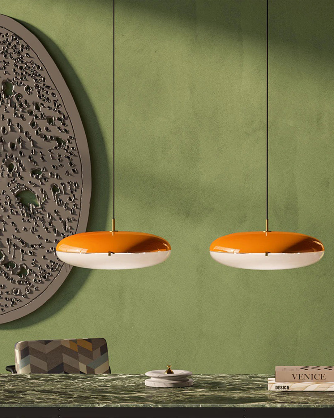 Luna Suspension Lamp by Gio Ponti for TATO