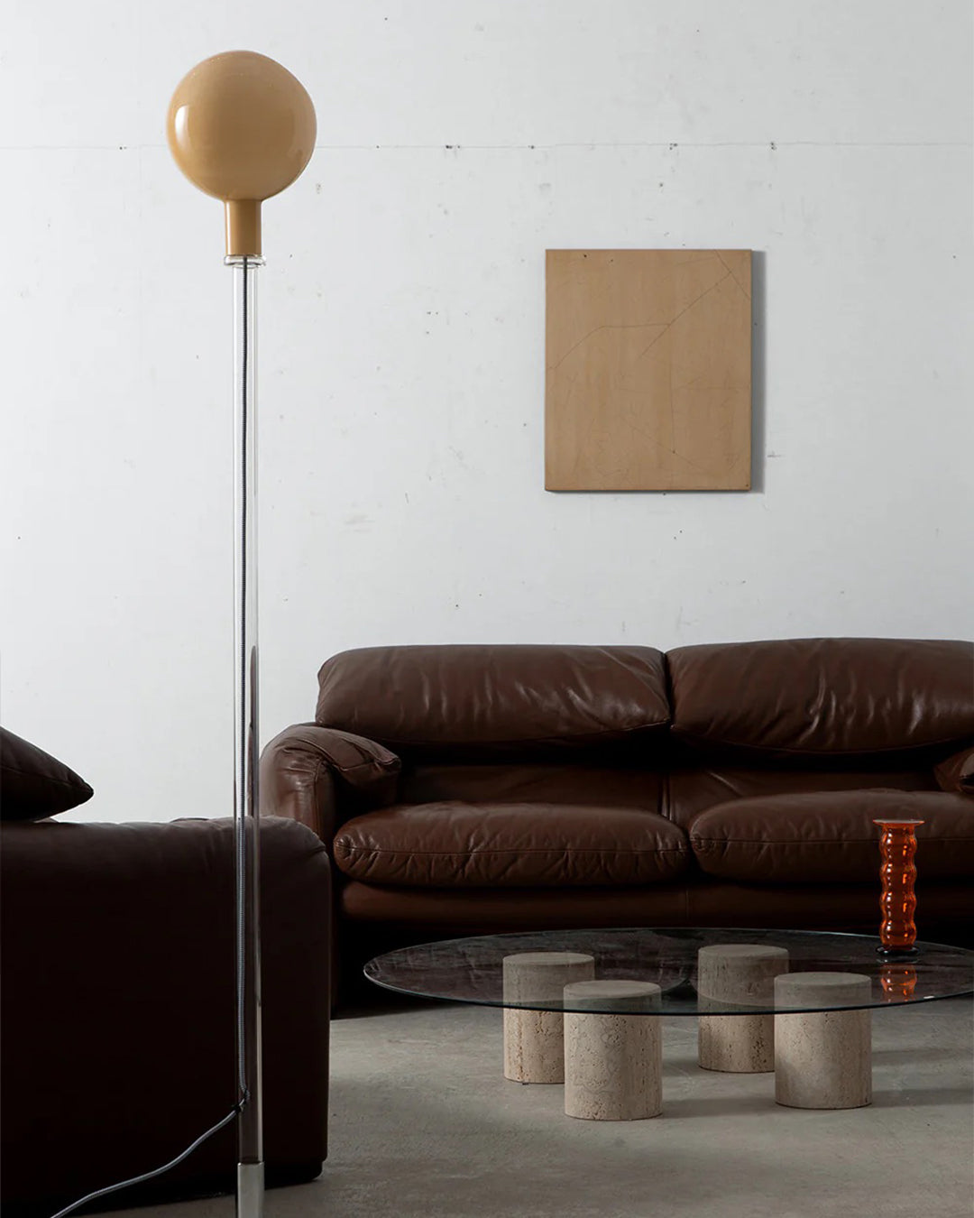 Parola Floor Lamp by Gae Aulenti & Piero Castiglioni for FontanaArte
