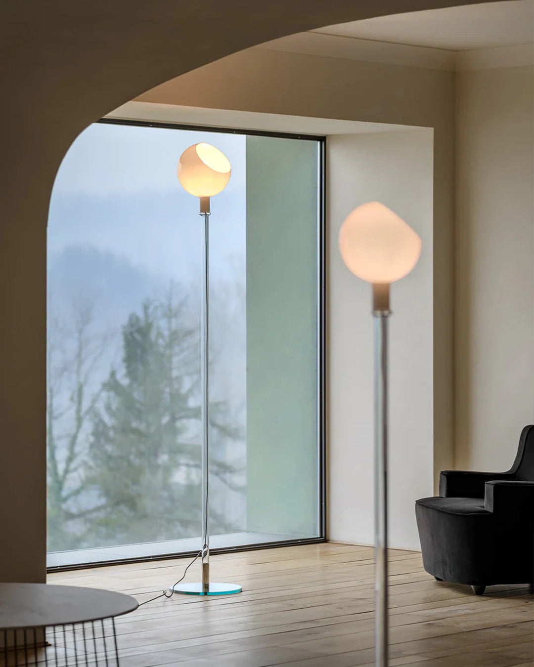 Parola Floor Lamp by Gae Aulenti & Piero Castiglioni for FontanaArte