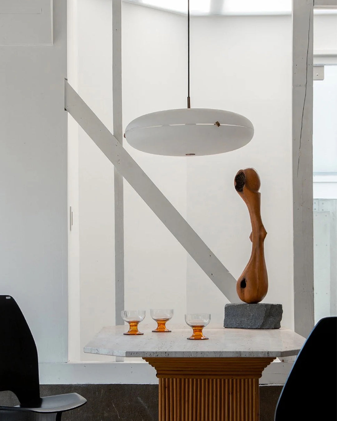 Luna Suspension Lamp by Gio Ponti for TATO